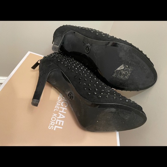 Michael Michael Kors Women's Blaze Open Toe Bootie - Picture 2 of 7